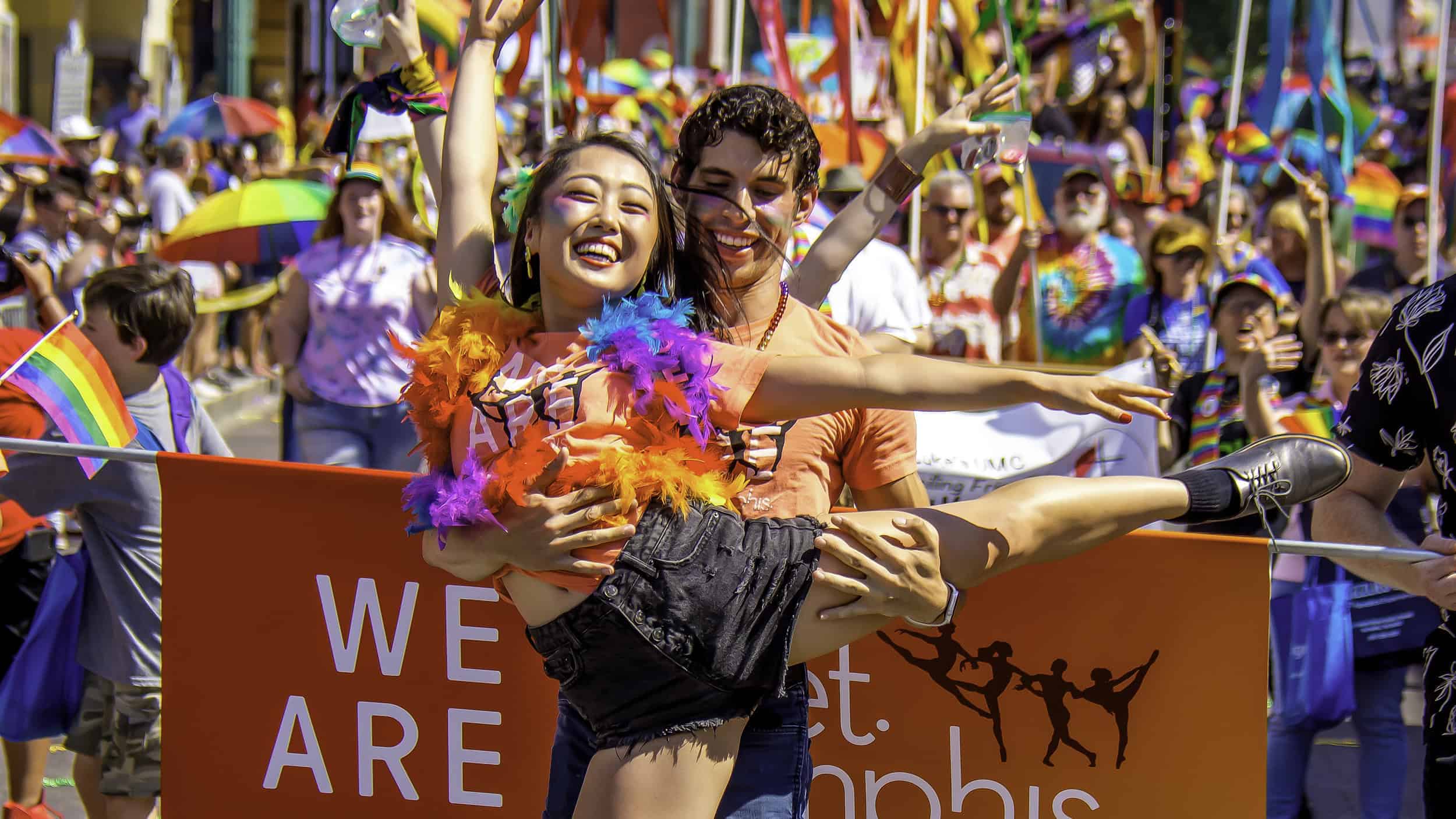 Memphis Pride Festival and Parade Ballet Memphis in Parade at Pride 2019 Slider 1
