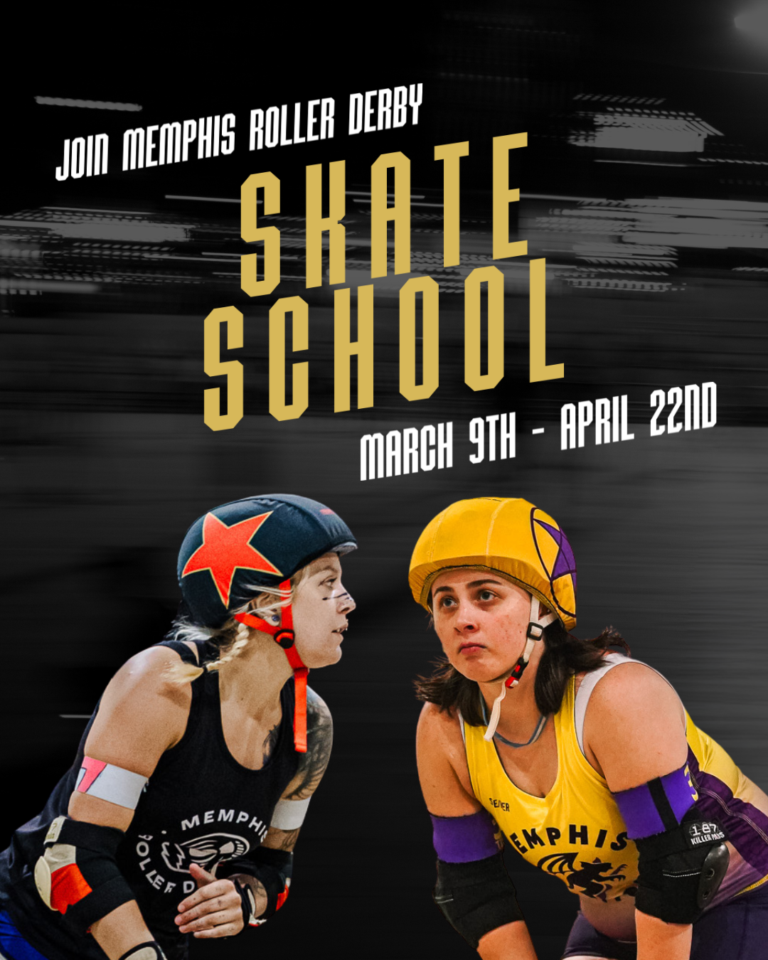 Memphis Roller Derby Spring Skate School 1